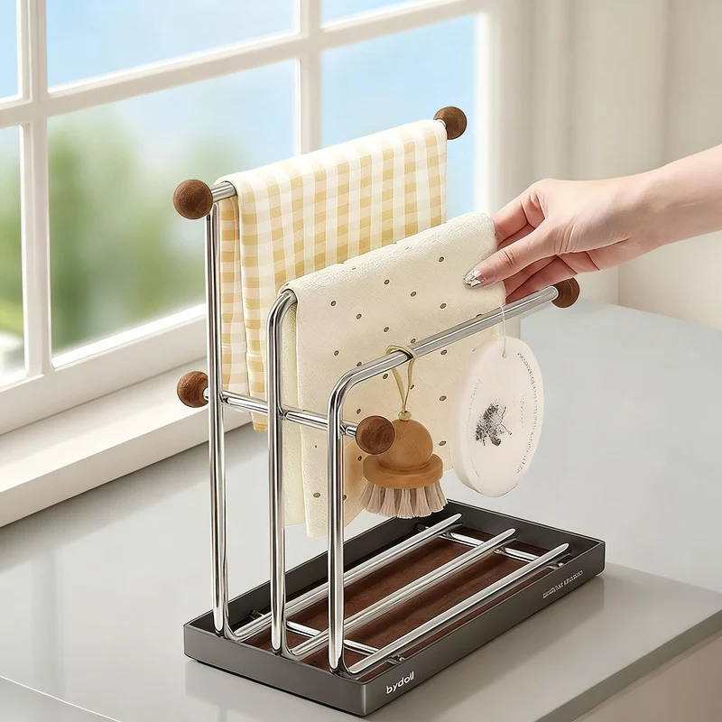 Stainless Steel Dish Rack for Sink