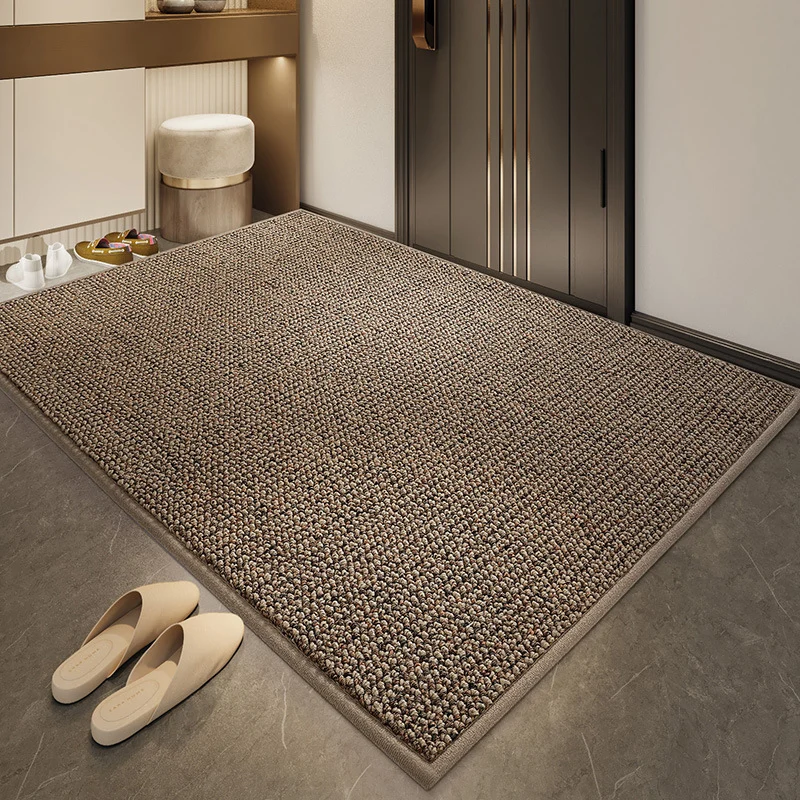 Bathroom mat flock fabric, absorbent, non-slip