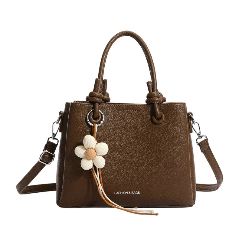 Textured Mini Handheld Tote Bag