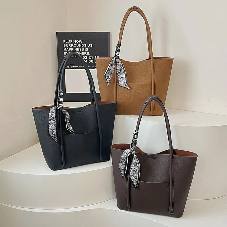 Stylish Textured Tote Bag
