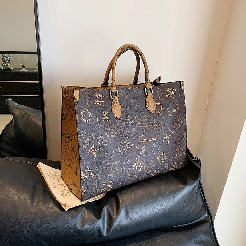 Stylish Patterned Tote Bag