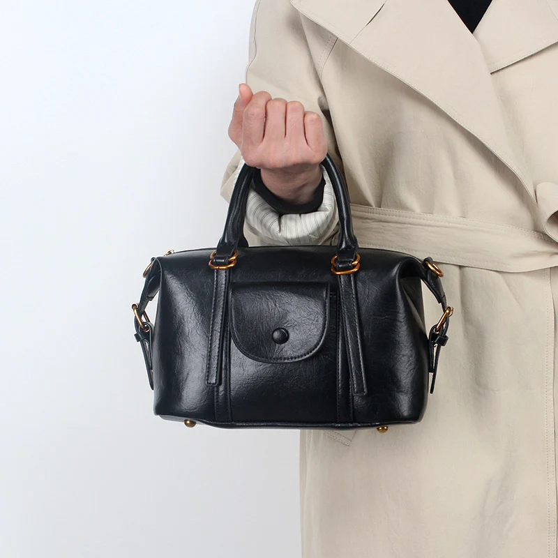 Structured Tote Handbag