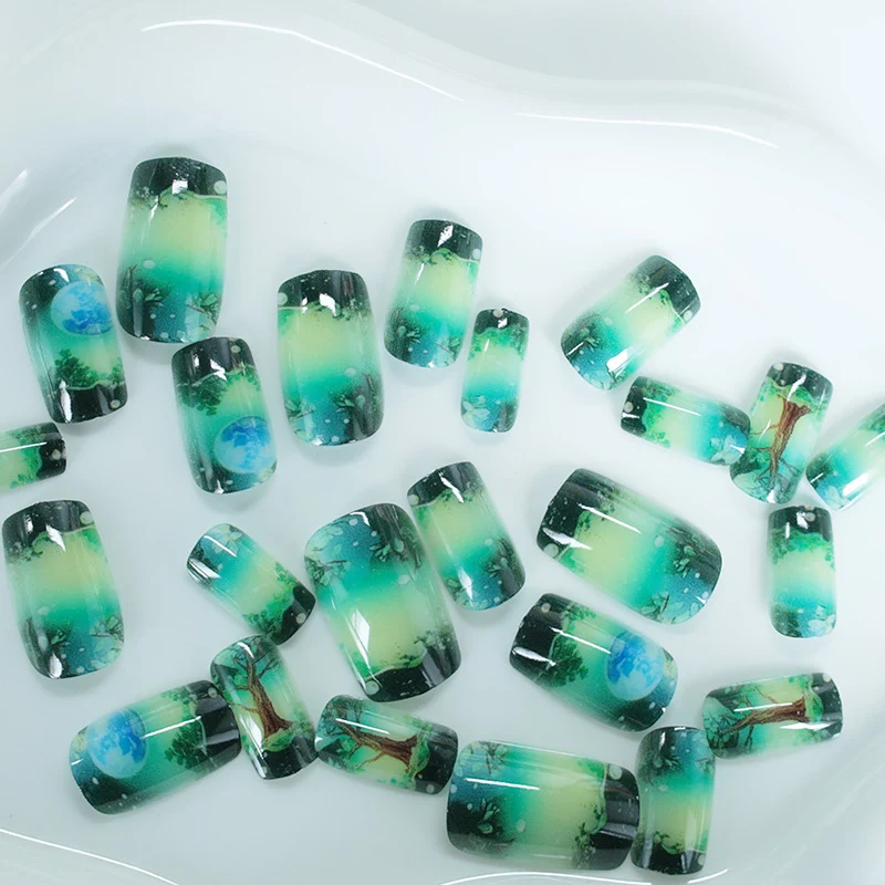 Nature-Inspired Nail Art Stornfield