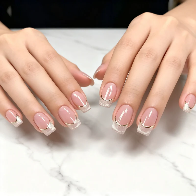 Modern Dip Powder Nail Art Stornfield