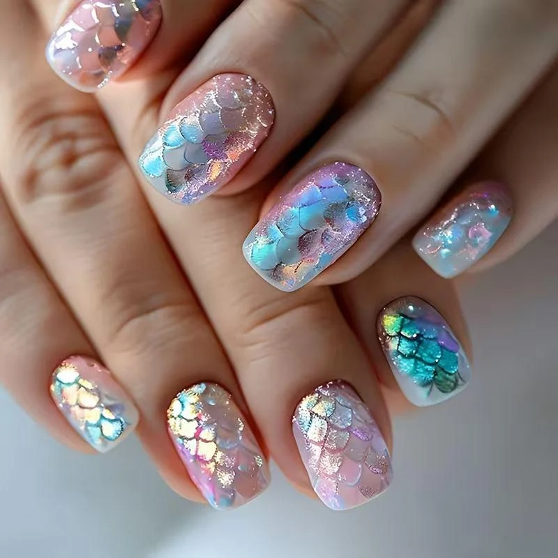 Mermaid-Inspired Nail Art Kit Stornfield