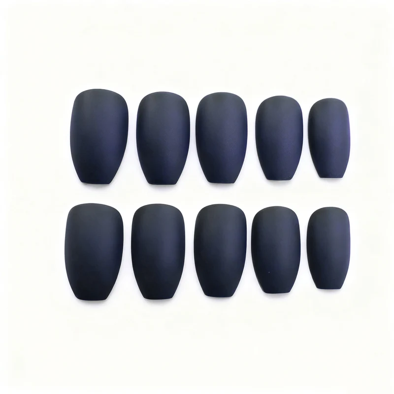 Matte Finish Stiletto Nail Enhancements Stornfield