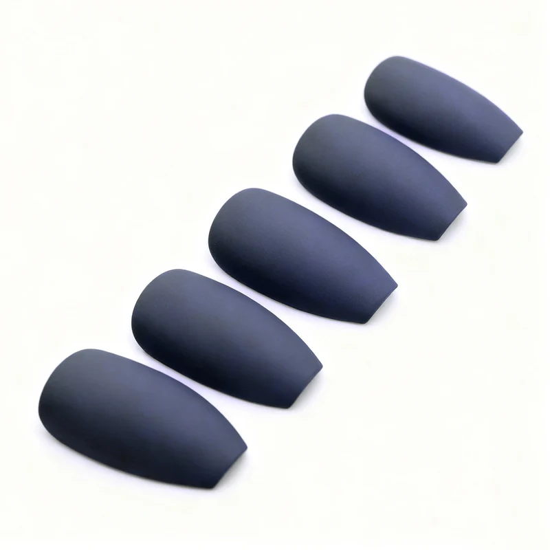 Matte Finish Stiletto Nail Enhancements Stornfield