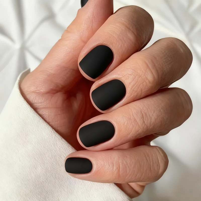 Matte Finish Nail Art Enhancements Stornfield