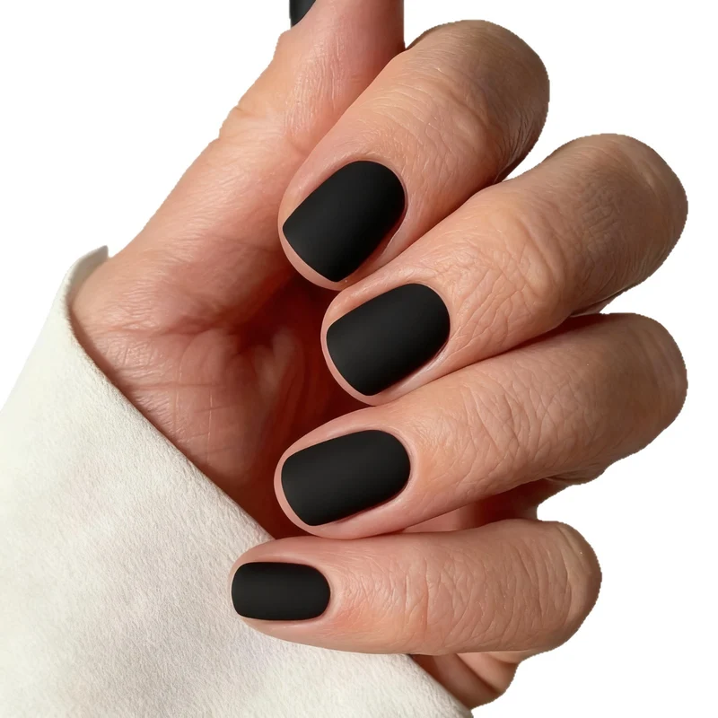 Matte Finish Nail Art Enhancements Stornfield