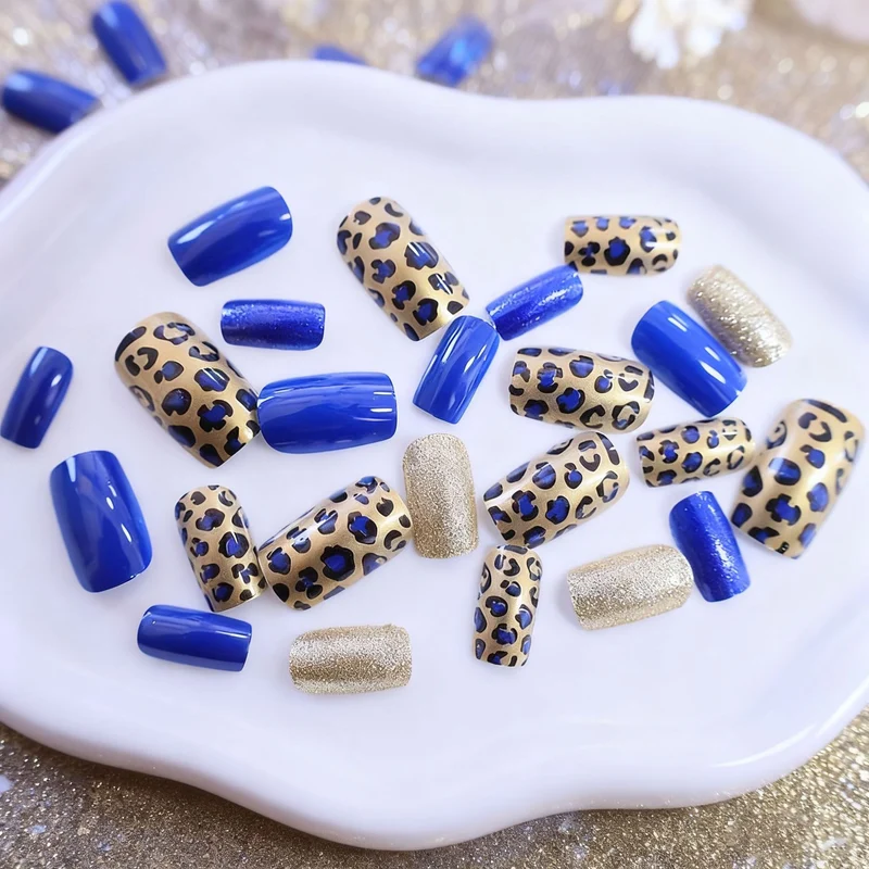 Luxurious Leopard Print Nail Art Stornfield