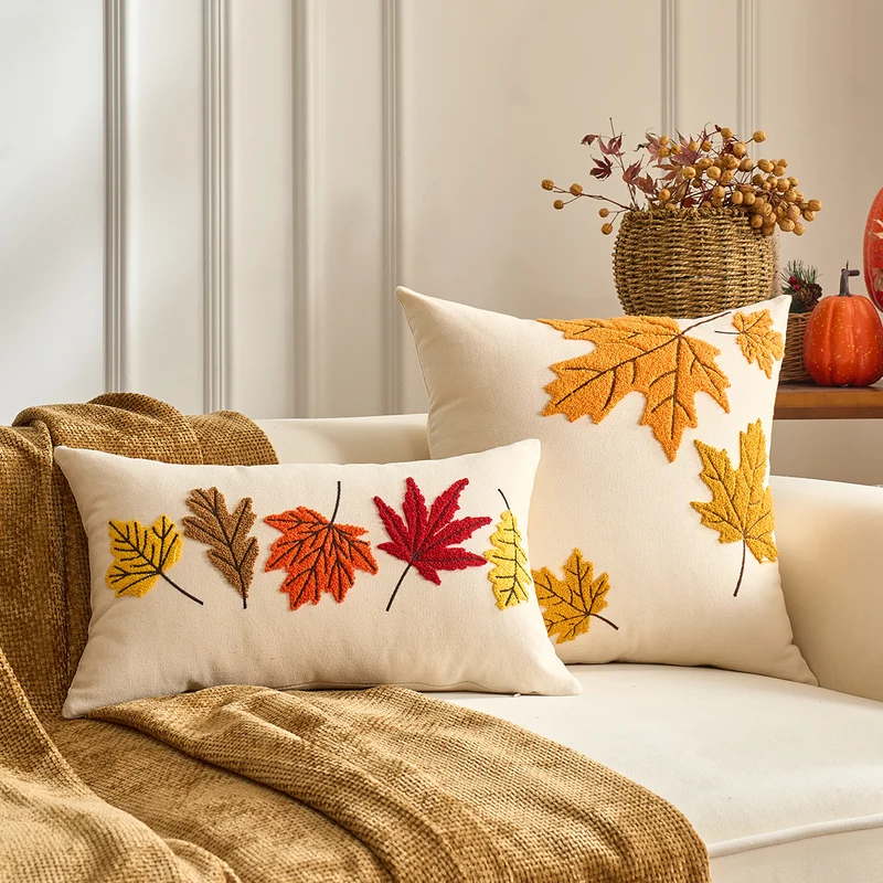Decorative Pumpkin Throw Pillow