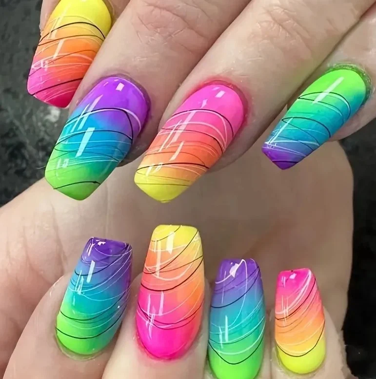 Vibrant Ombre Nail Art Kit Stornfield