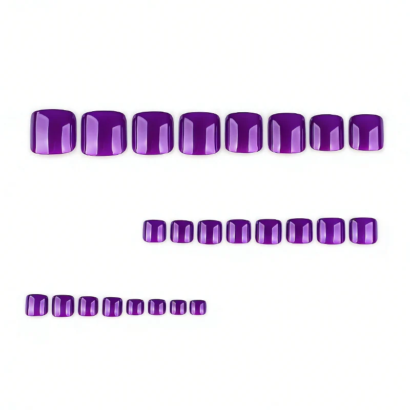 Vibrant Glossy Nail Art Stornfield