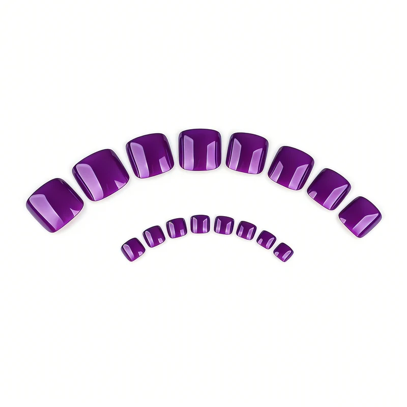 Vibrant Glossy Nail Art Stornfield