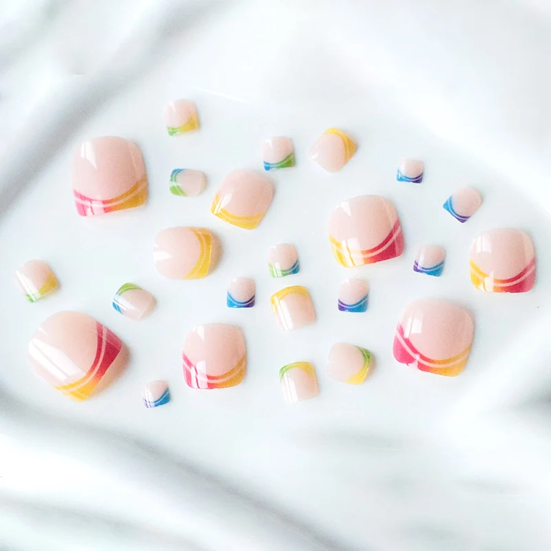 Vibrant Decorative Toe Nail Art Stornfield