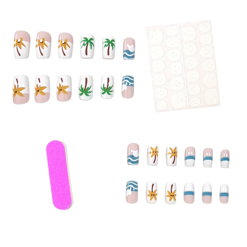 Tropical Vacation-Themed Nail Art Stornfield