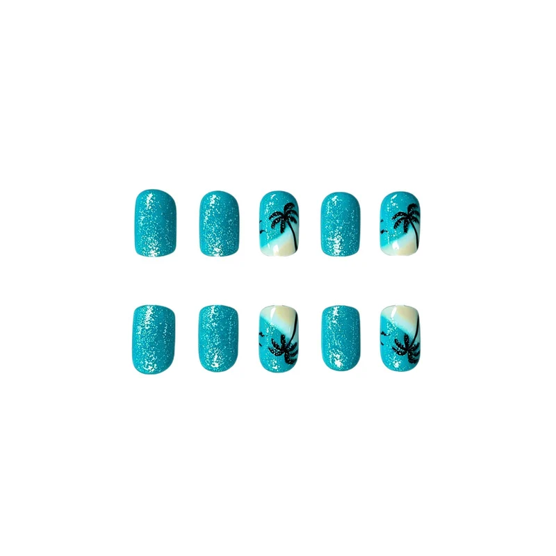 Tropical Island-Inspired Nail Art Enhancements Stornfield
