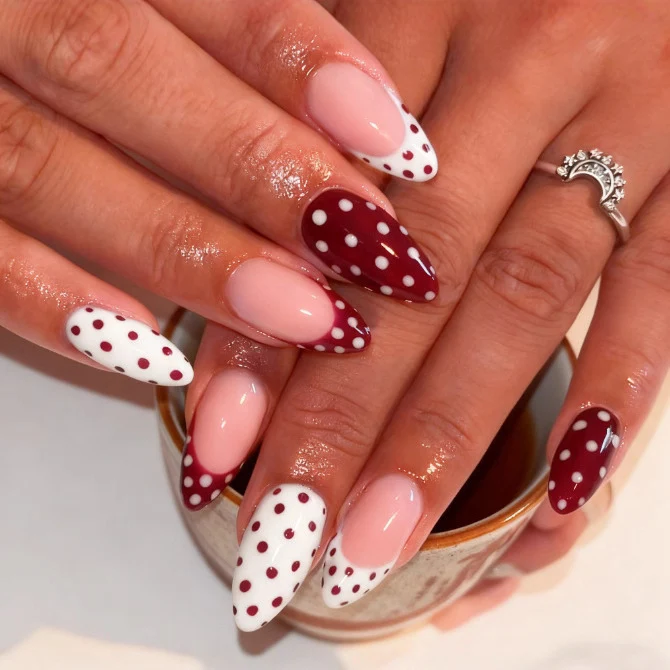 Trendy Polka Dot Nail Art Set Stornfield