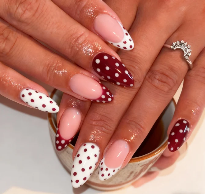 Trendy Polka Dot Nail Art Set Stornfield