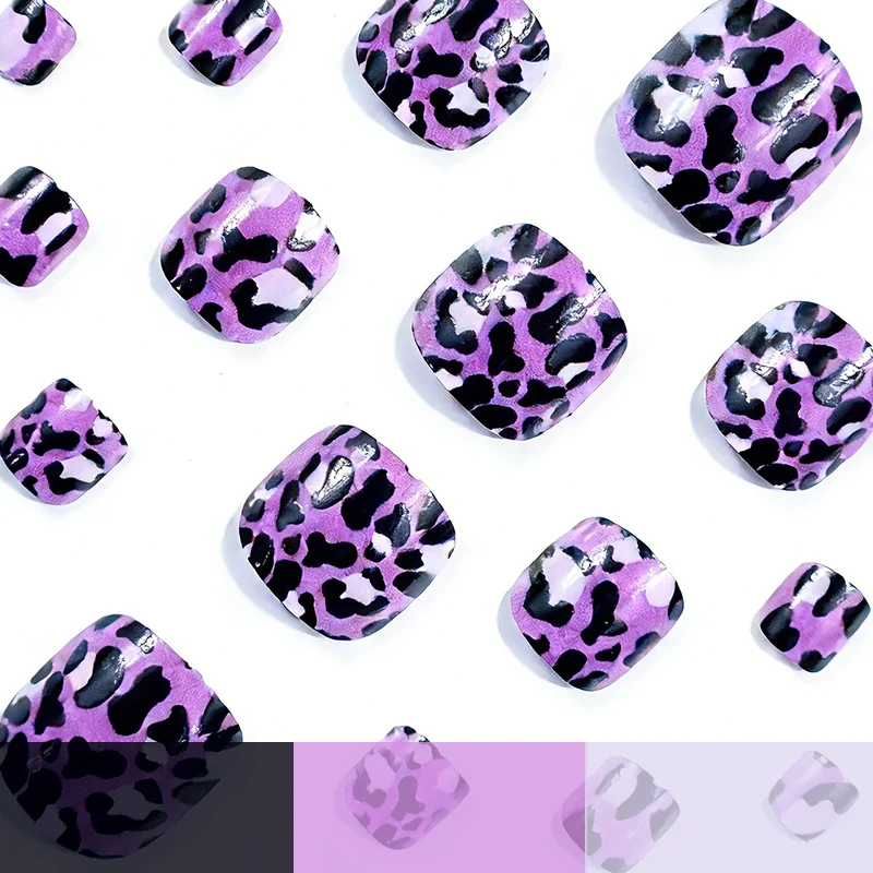 Trendy Leopard Print Nail Art Stickers Stornfield