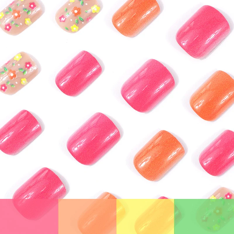 Trendy Floral Nail Art Design Stornfield
