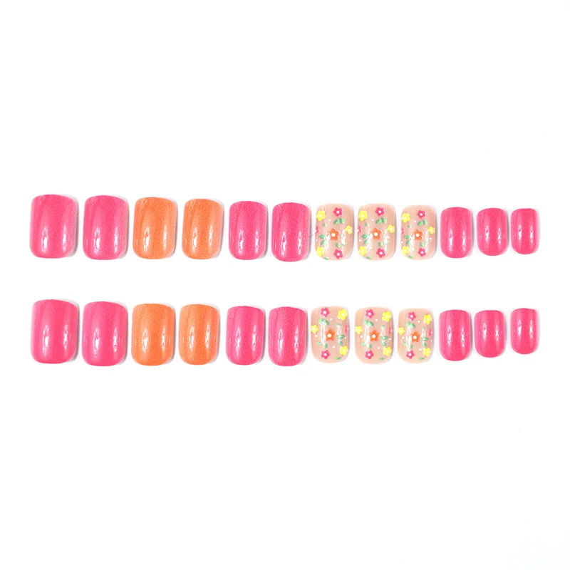 Trendy Floral Nail Art Design Stornfield