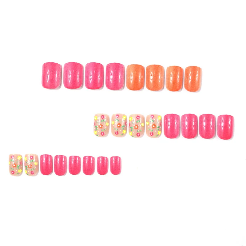 Trendy Floral Nail Art Design Stornfield