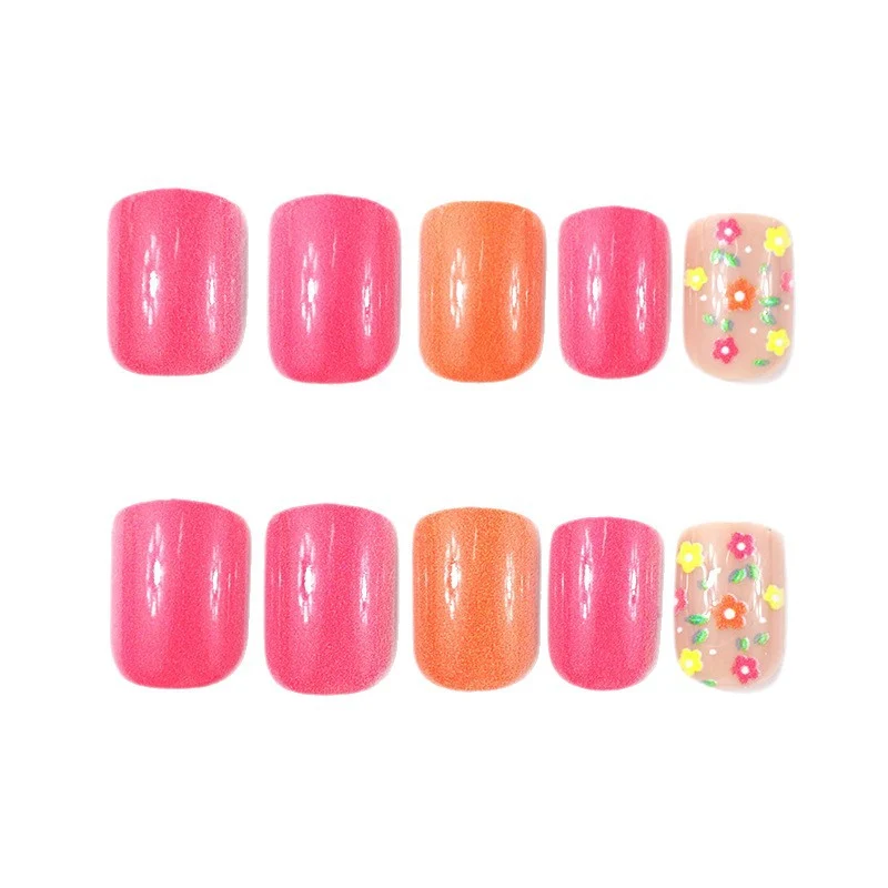 Trendy Floral Nail Art Design Stornfield