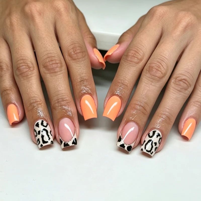 Trendy Animal Print Nail Art Stornfield