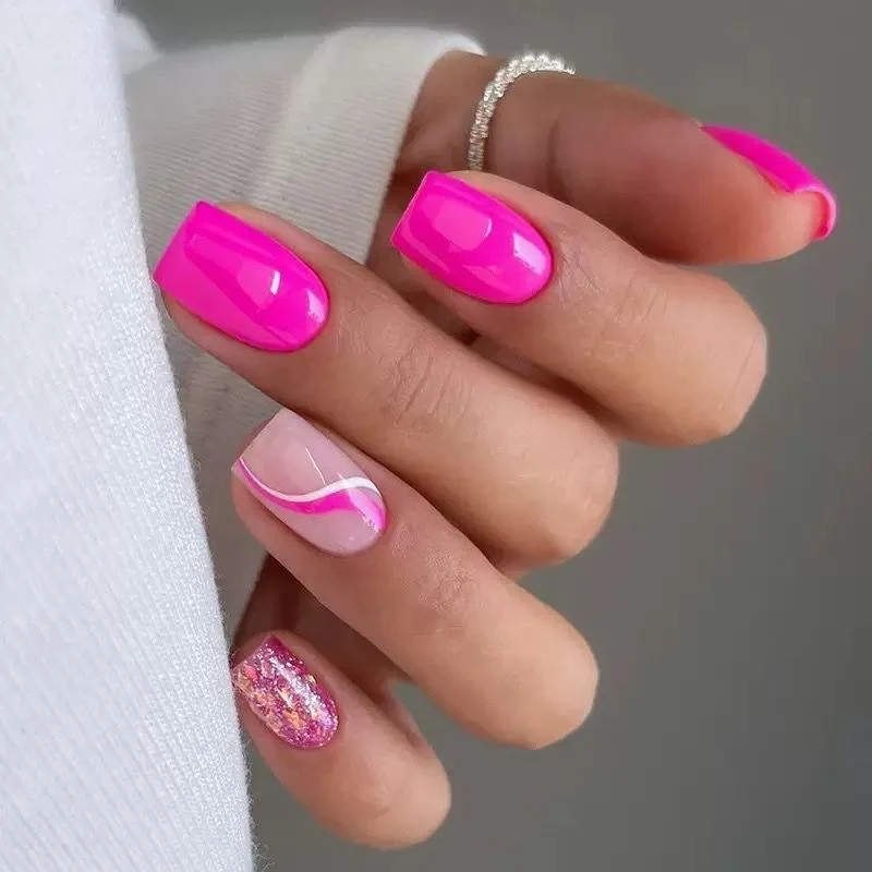 Trendy Acrylic Nail Design Stornfield