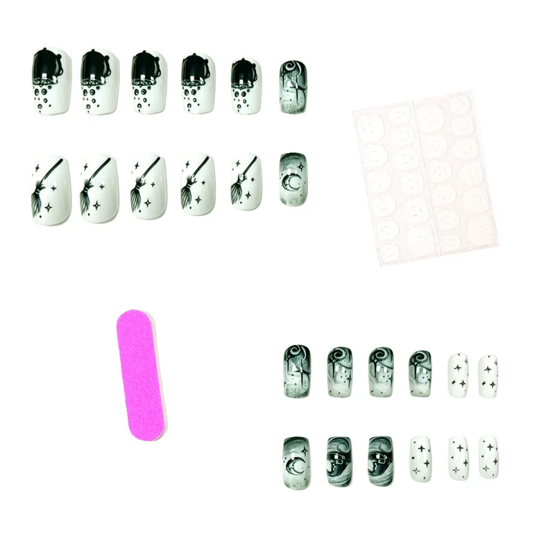 Themed Halloween Nail Art Set Stornfield