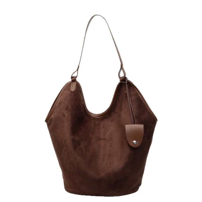 Soft Suede Slouchy Tote