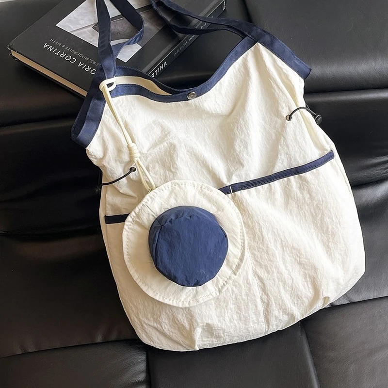 Multi-Functional Beach Tote Bag with Hat