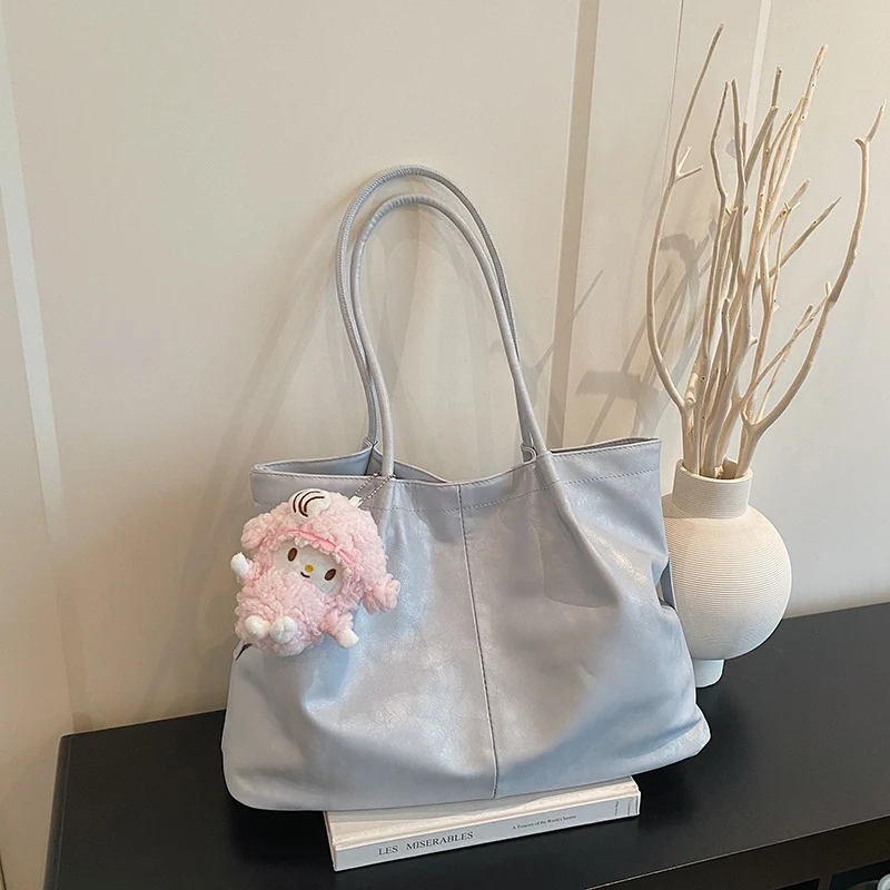 Luxurious Faux Leather Tote Bag