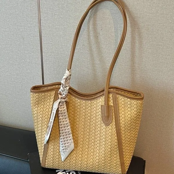 Elegant Woven Tote Bag