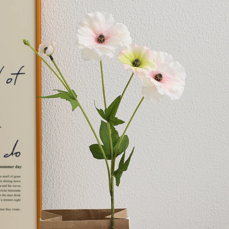 Künstlicher Mohnblumenstrauß Karnz