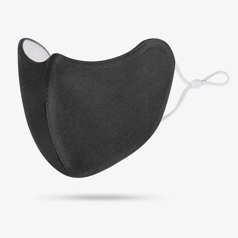 Contoured Soft-Touch Reusable Comfort Face Mask with Sculpted 3D Fit and Adjustable Elastic Toggle Stornfield