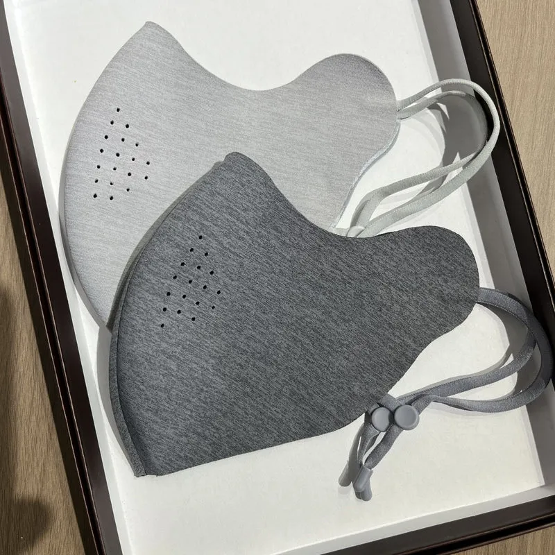 Contoured Breathable Fabric Face Mask with Adjustable Ear Cords Stornfield