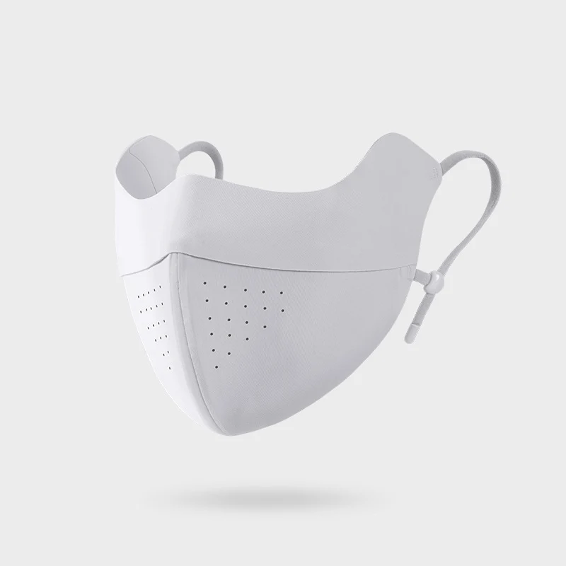 Three-Dimensional Contoured Breathable Reusable Face Mask with Adjustable Ear Loops and Micro Vent Perforations Stornfield