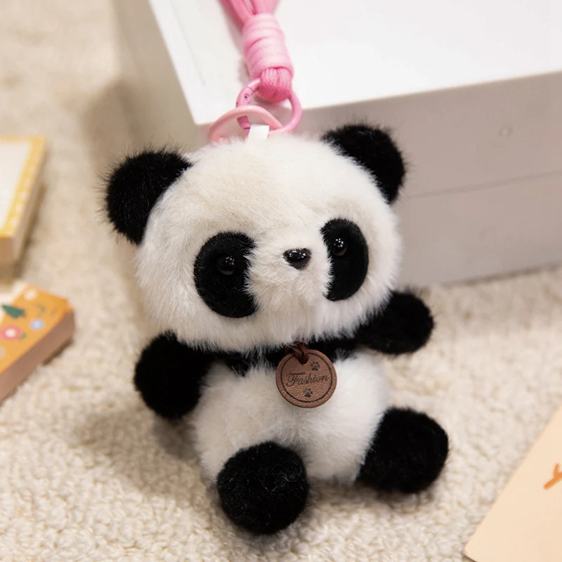 Plush Bunny Bag Charm Keychain with Long Floppy Ears and Clip Stornfield