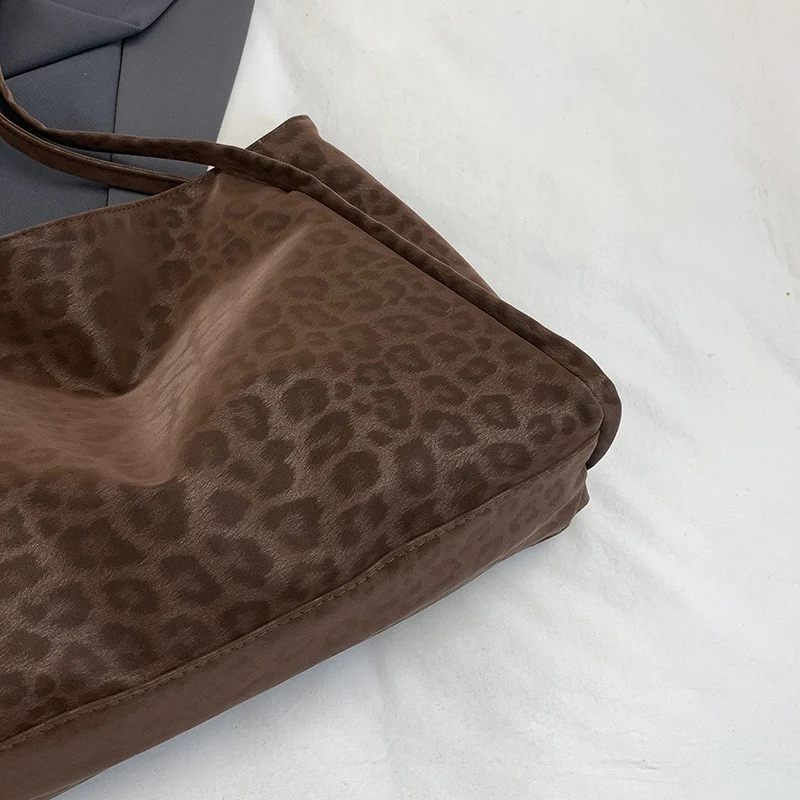 Luxuriöse Texturierte Wildleder Schulter Tragetasche