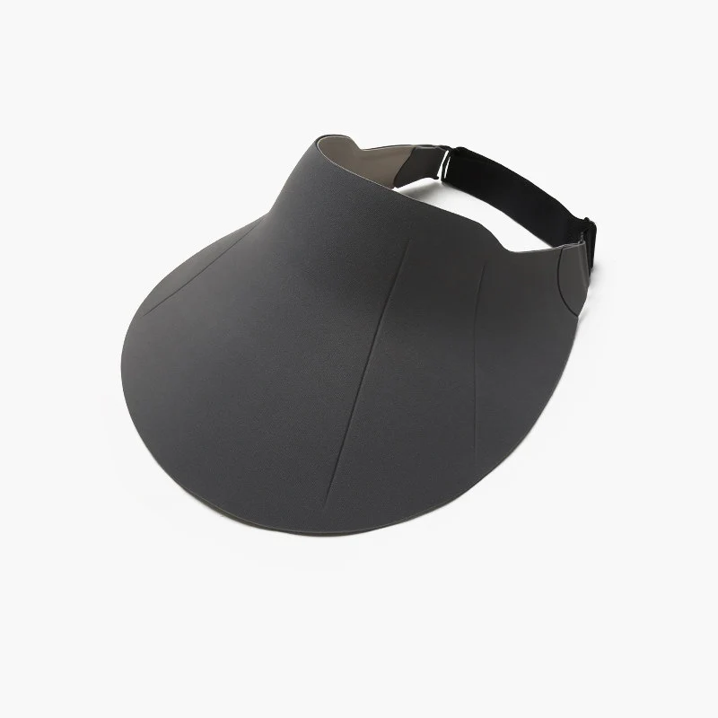 Wide-Curved Open-Top Sun Visor with Adjustable Back Strap Stornfield