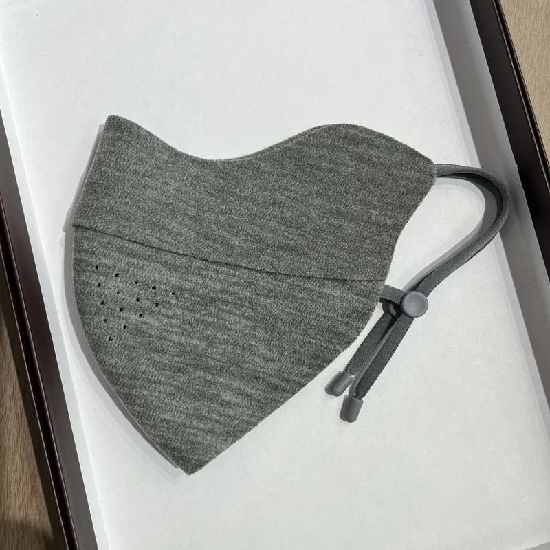 Sueded Reusable Face Mask with Breathable Perforation & Adjustable Ear Loops Stornfield