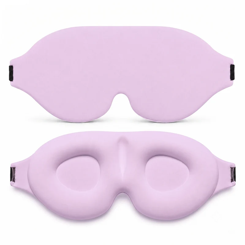 Sculpted Ergonomic Eye-Cup Memory-Foam Sleep Mask Stornfield
