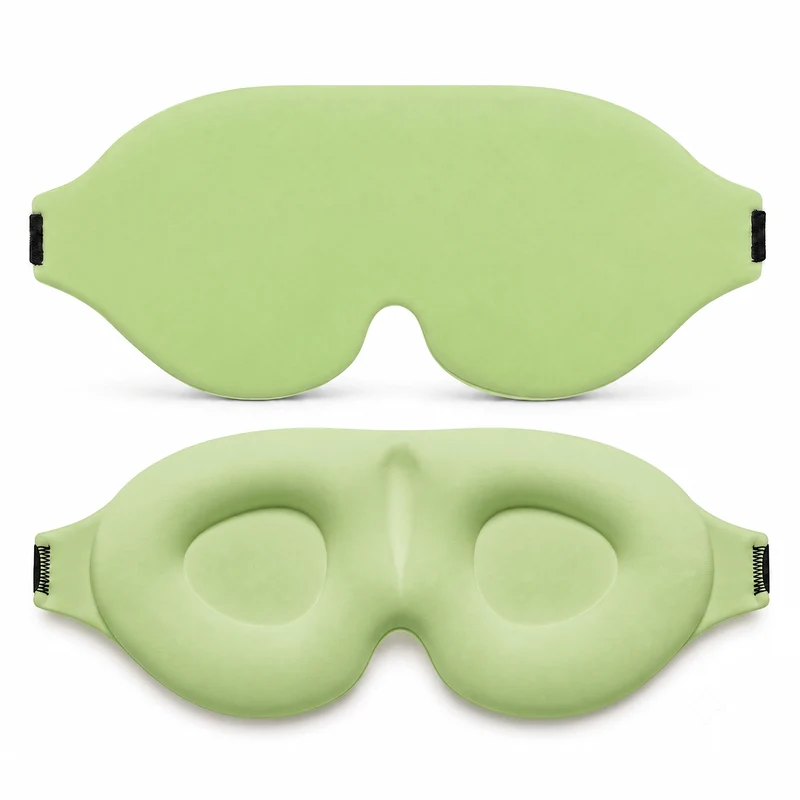 Sculpted Ergonomic Eye-Cup Memory-Foam Sleep Mask Stornfield