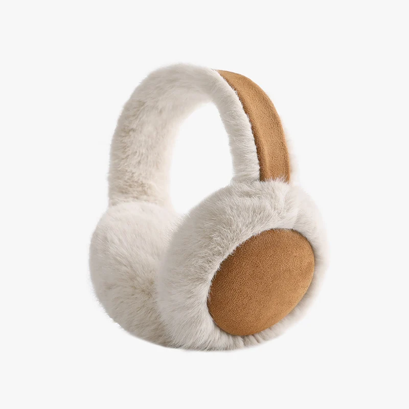 Plush Faux-Fur Ear Muffs with Suede Headband and Noise-Blocking Cushions Stornfield