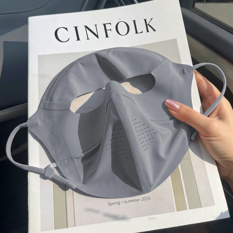 Lightweight Silicone Facial Sculpting Mask with Contoured Chin Lift & Adjustable Ear Straps Stornfield