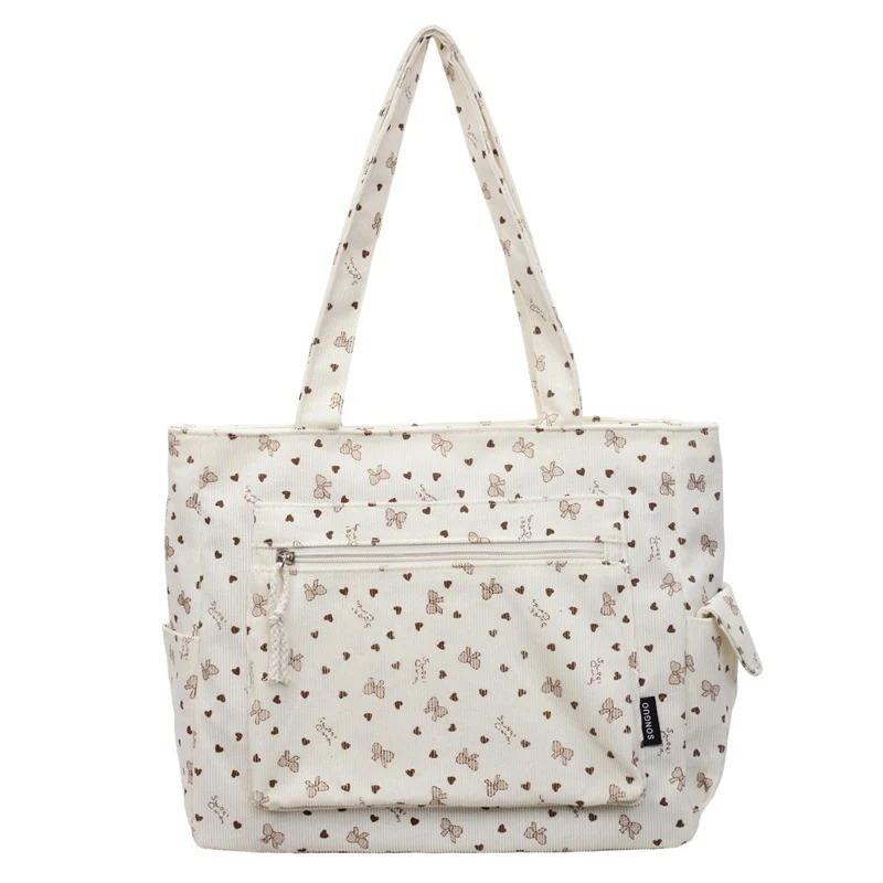 Stylische Doppeltaschen-Tragetasche