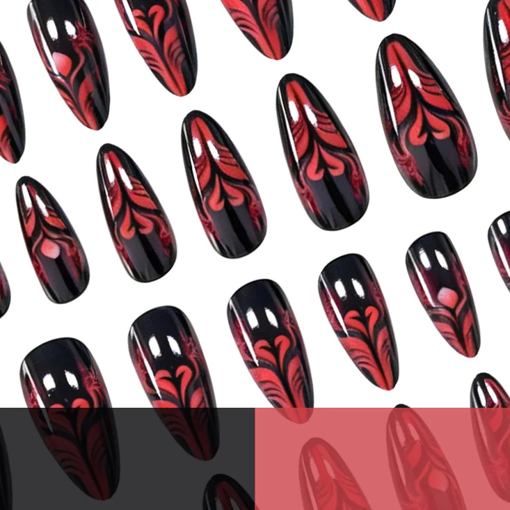 Gothic Fantasy Nail Enhancements Stornfield