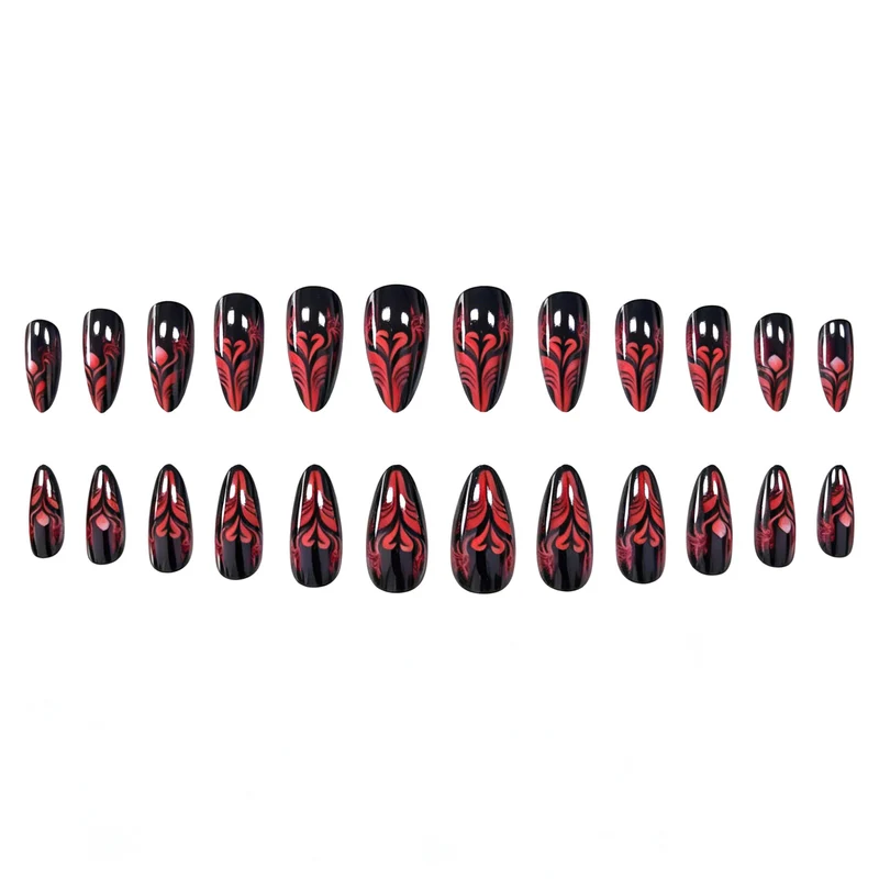 Gothic Fantasy Nail Enhancements Stornfield